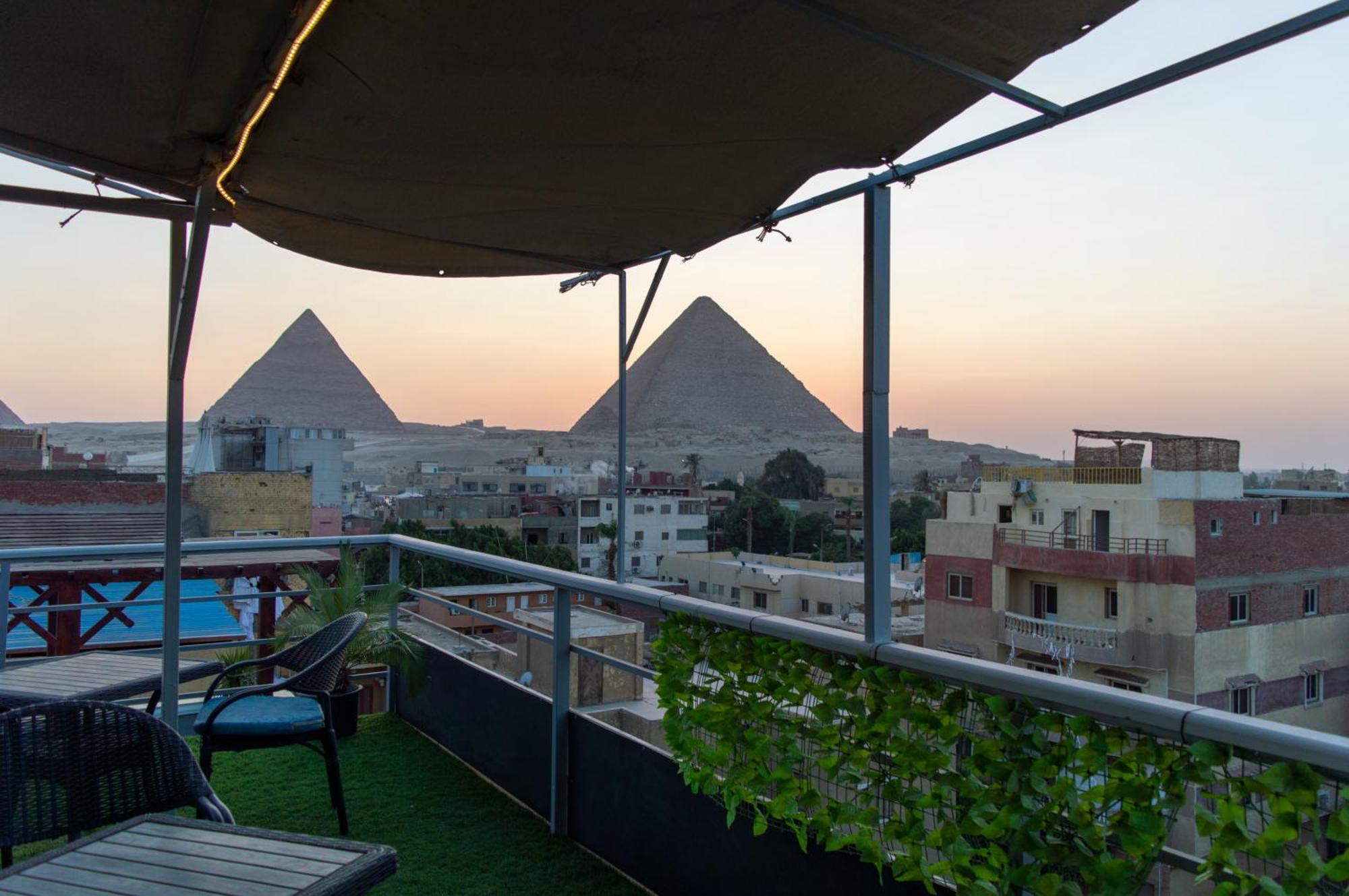The Pyramids Gate Inn Kafret el-Gabal المظهر الخارجي الصورة