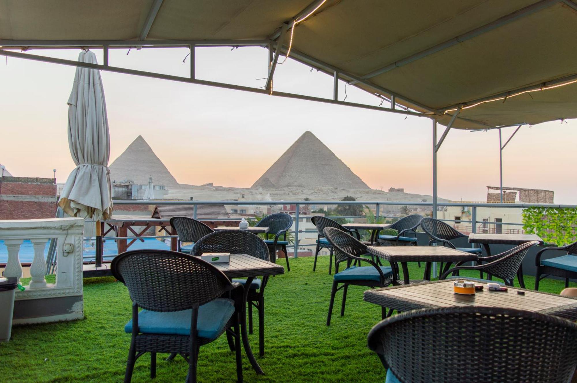 The Pyramids Gate Inn Kafret el-Gabal المظهر الخارجي الصورة