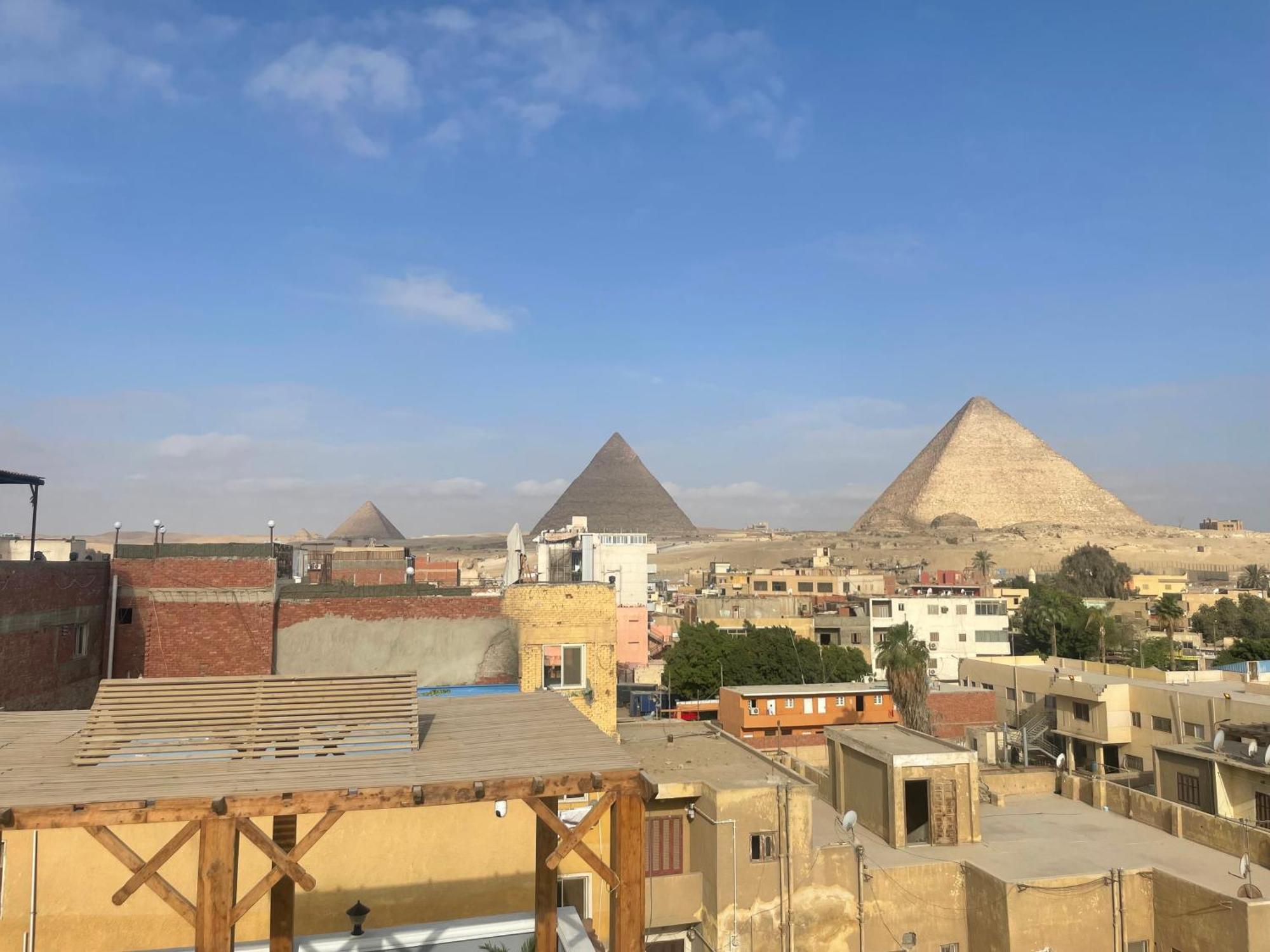 The Pyramids Gate Inn Kafret el-Gabal المظهر الخارجي الصورة